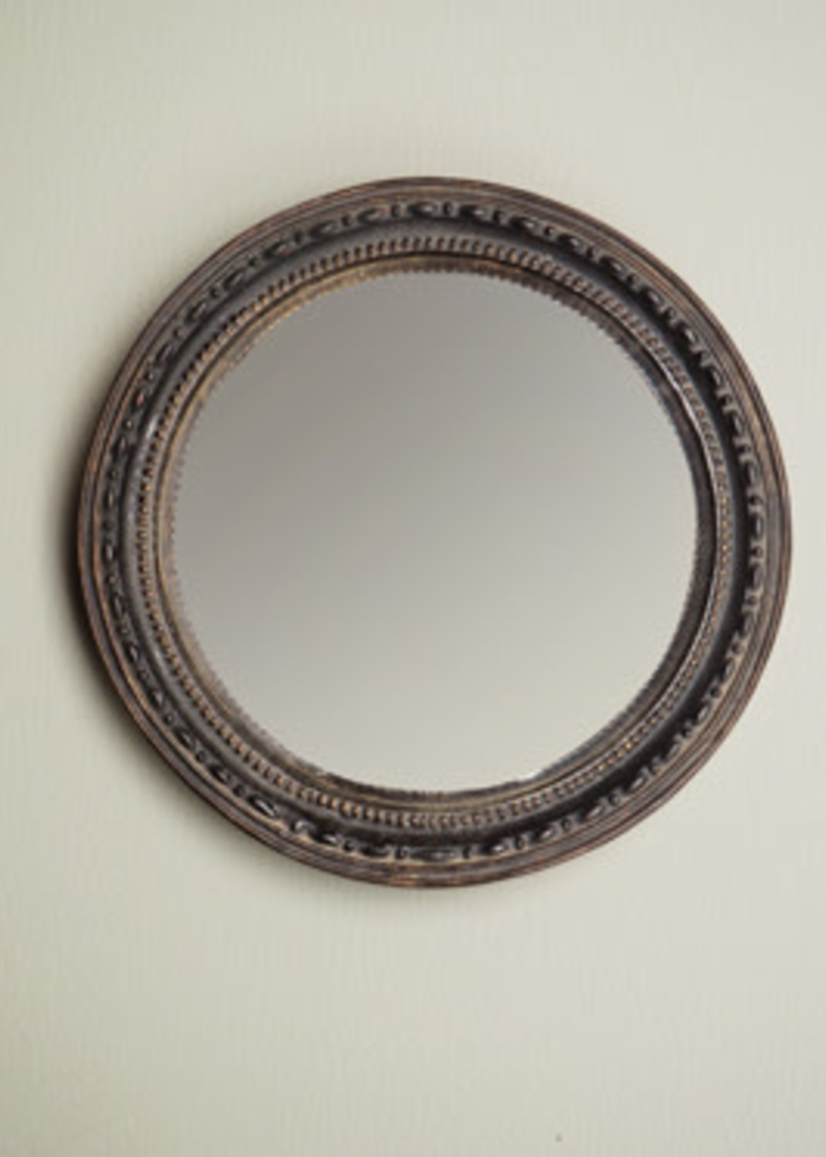 Bolle spiegel 9.3 cm ANTIEK ☆ WAUW ☆ warenhuis