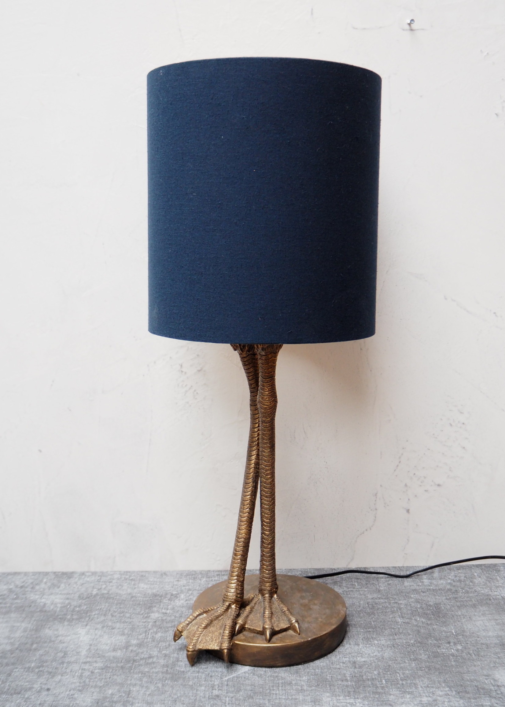 Tafel lamp incl. kap VOGELPOTEN 70 cm hoog ★ WAUW ★ warenhuis