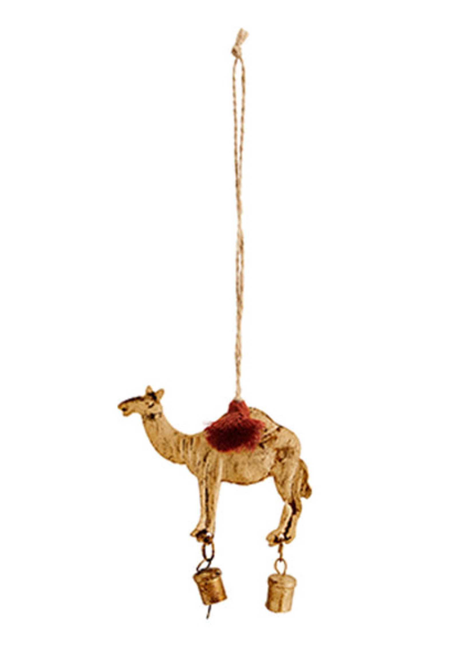 Hanger kameel met bellen