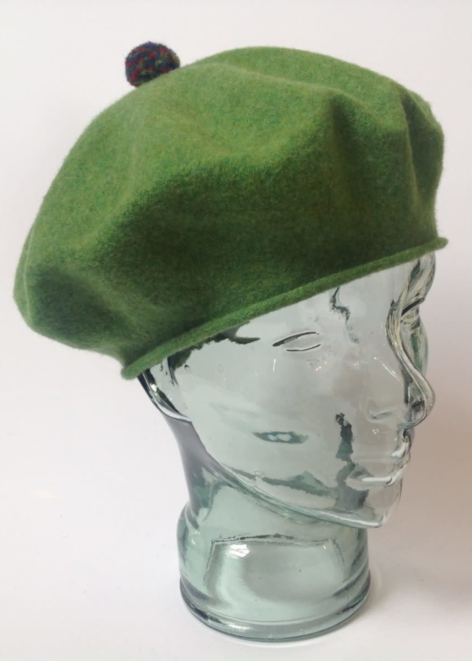 Injectie Manga Jolly Baret 100% lamswol GROEN - ☆ WAUW ☆ warenhuis