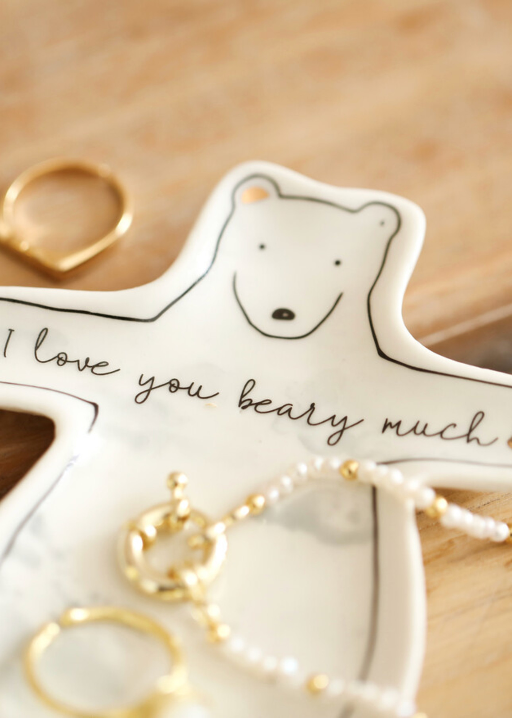 Lisa Angel Schoteltje BEER ‘I love you beary much’