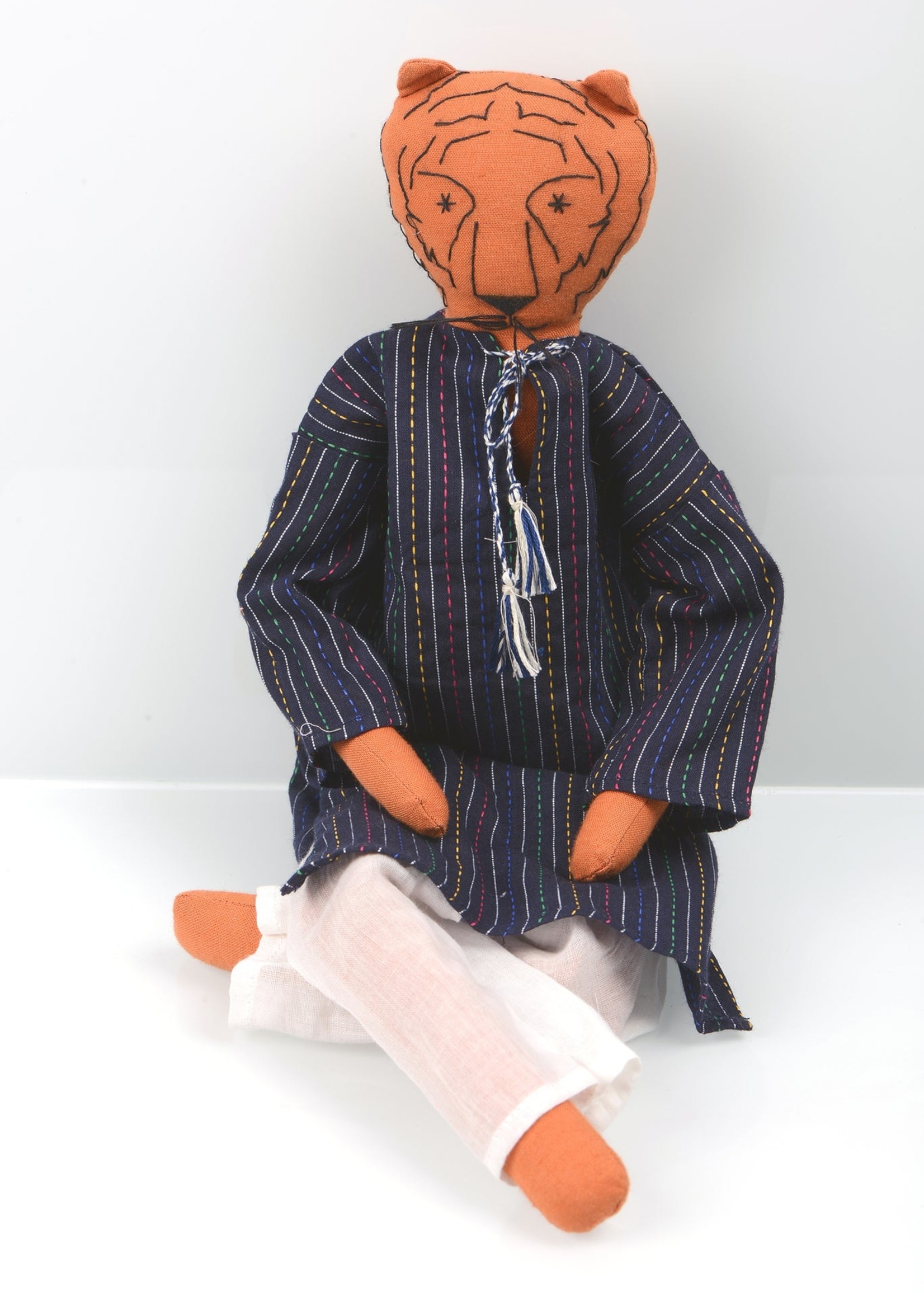 SILAIWALI Handmade doll TIGER 47 cm