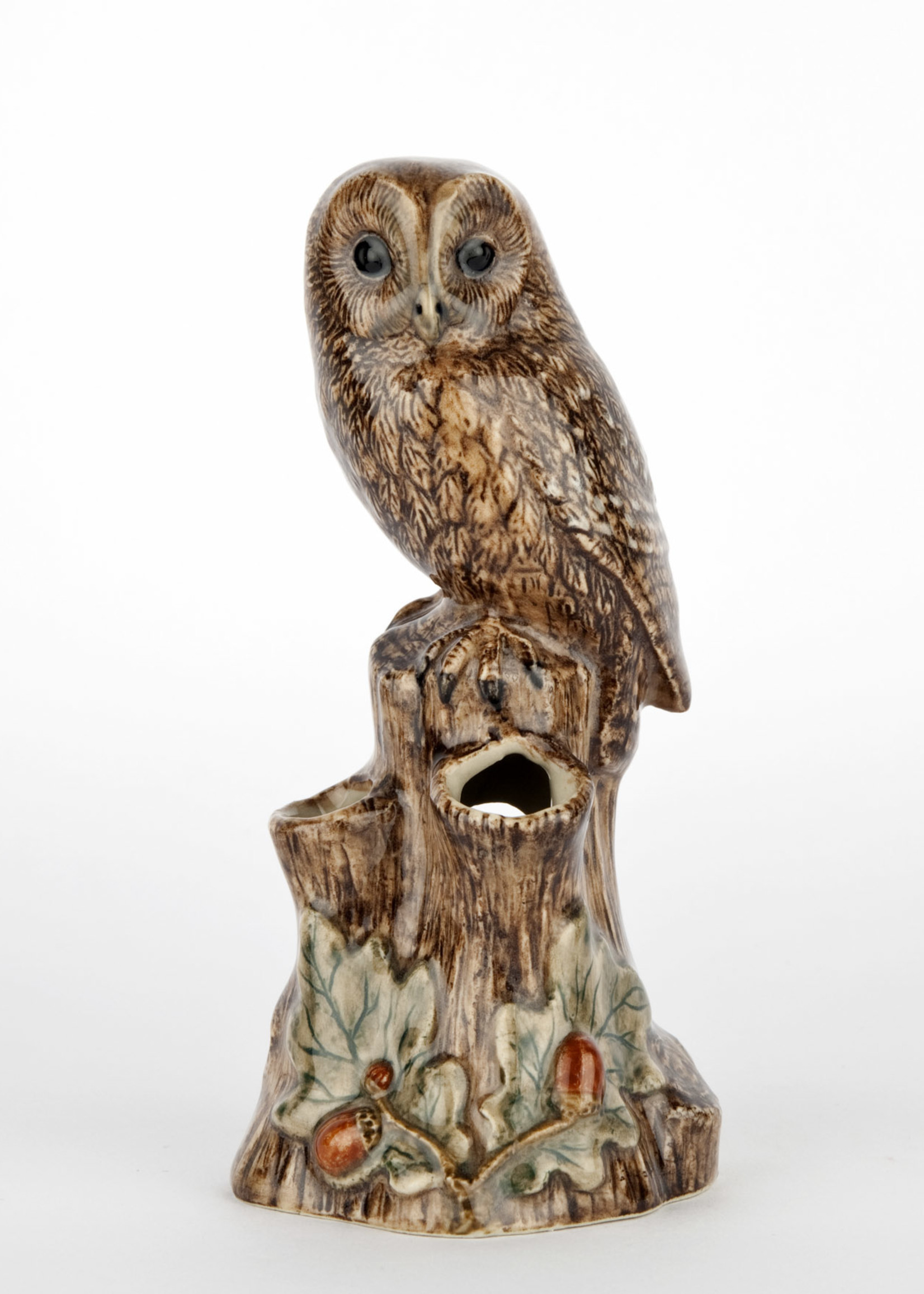 Quail Vaasje BOS UIL tawny owl 13.5cm