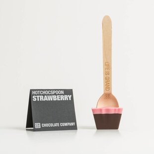 STRAWBERRY HOTCHOCSPOON