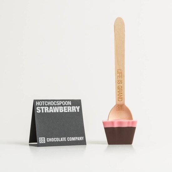 DARK STRAWBERRY HOTCHOCSPOON