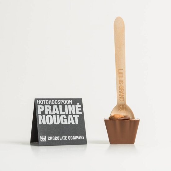 MILK PRALINÉ NOUGAT HOTCHOCSPOON