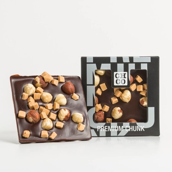 DARK HAZELNUT CARAMEL CHOCBAR