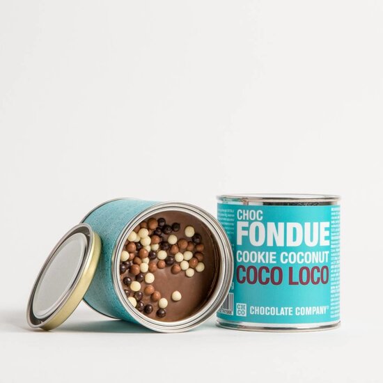 MILK COOKIE COCONUT CHOCOLADEFONDUE