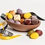 MIX CHCO EIERSCHAAL MET AMBACHTELIJKE PAASEITJES EN BONBONS