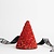 DARK XMAS TREE S DARK RED HAZELNUT