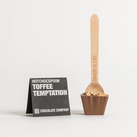 MILK TOFFEE TEMPTATION HOTCHOCSPOON
