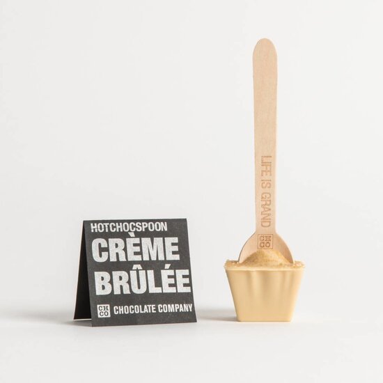 WHITE CRÈME BRULÉE HOTCHOCSPOON