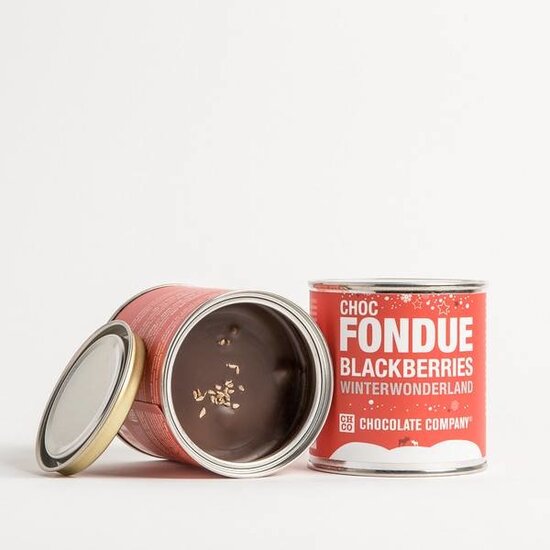 MILK BLACKBERRIES CHOCOLADEFONDUE