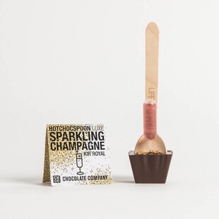 SPARKLING CHAMPAGNE HOTCHOCSPOON