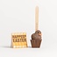 MILK HOTCHOCSPOON  EASTER BROWN DUCK