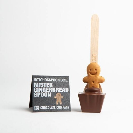 MILK MISTER GINGERBREAD SPOON