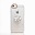 Smartphonehoesje iPhone XR | Transparant met handige diamanten knop