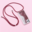 Smartphonehoesje iPhone 11 Pro Max | Koord en glitters | Rood