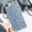 Smartphonehoesje iPhone XR | Blauwe glitters