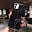 Marmerlook hoesje iPhone X / XS | Zwart | Incl. koord