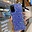 Smartphonehoesje Samsung A51 | Bling met blauwe glitters