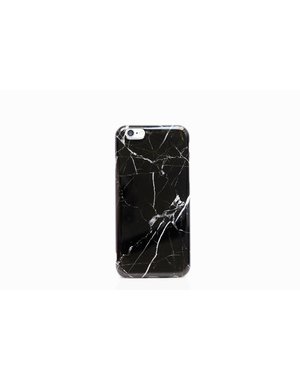  Smartphonehoesje iPhone 13 | Marmerlook | Zwart