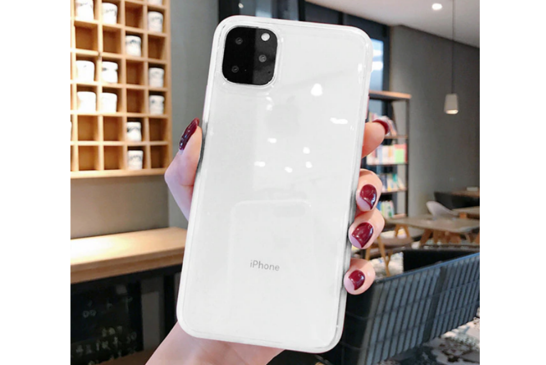 Smartphonehoesje iPhone 7 Plus | iPhone 8 | Wit / transparant
