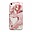 Smartphonehoesje iPhone 12 Mini | Marmerlook | Wit met Roze