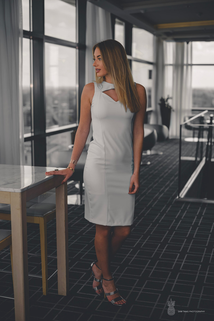 DAVI DRESS LIGHT BLUE