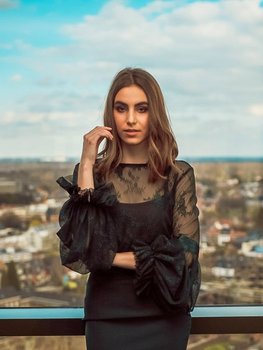 STEFY KANT BLOESJE GROEN