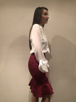 SISSY SKIRT BORDEAUX