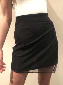 INES  SKIRT BLACK