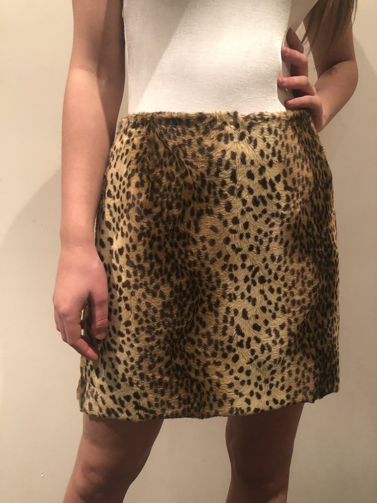 BRIT SKIRT BROWN
