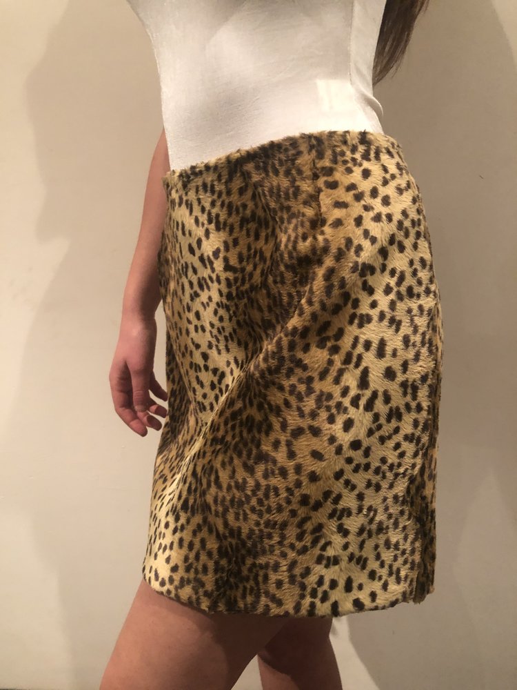 BRIT SKIRT BROWN