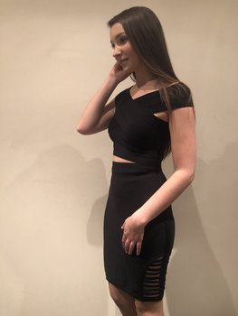 SANA SLIMFIT SET BLACK