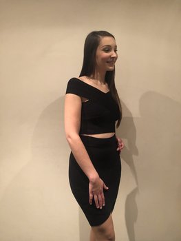 DANA SLIMFIT SET BLACK