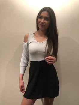 TESSI BLOUSE LIGHT GREY