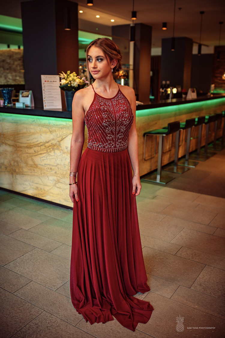 NINNA DRESS RED EXCLUSIVE COLLECTION