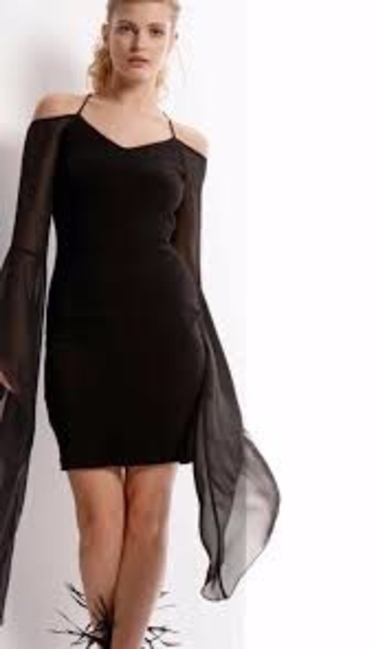 YASMIN  DRESS BLACK