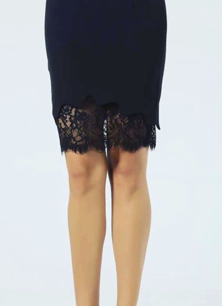 LIES SKIRT DARK GREEN