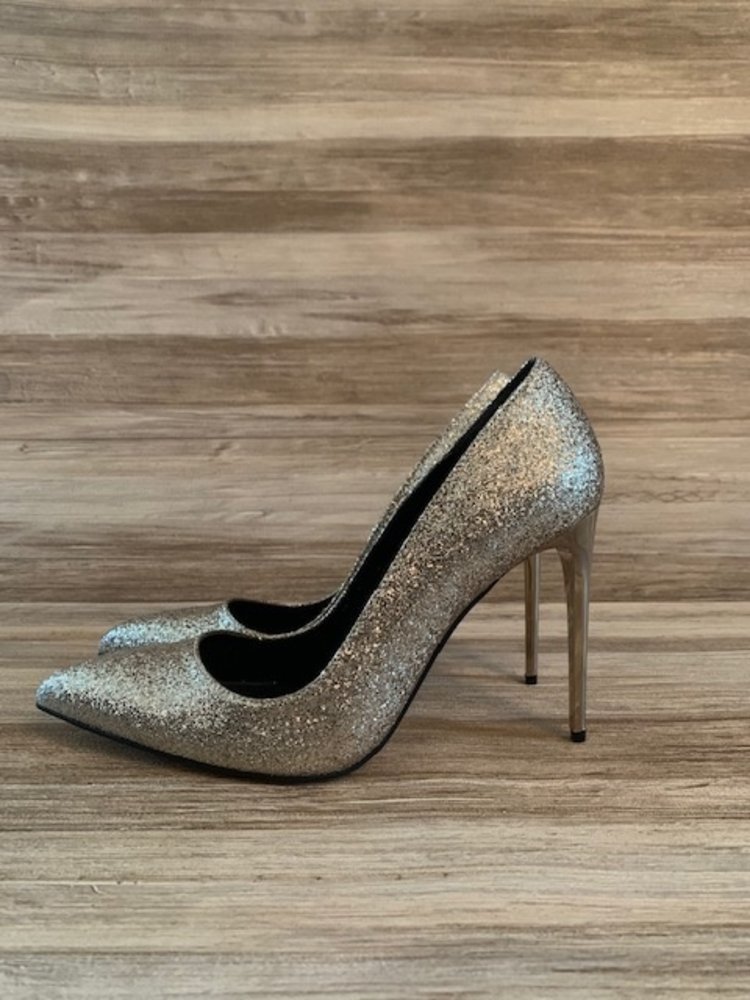 LISA GLITTER STILETTO GOLD