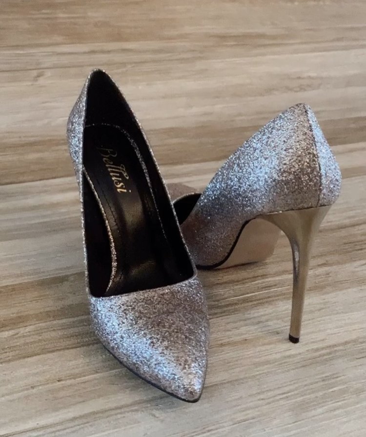 LISA STILETTO GLITTER PINK