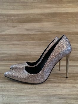 LISA STILETTO GLITTER ROSE