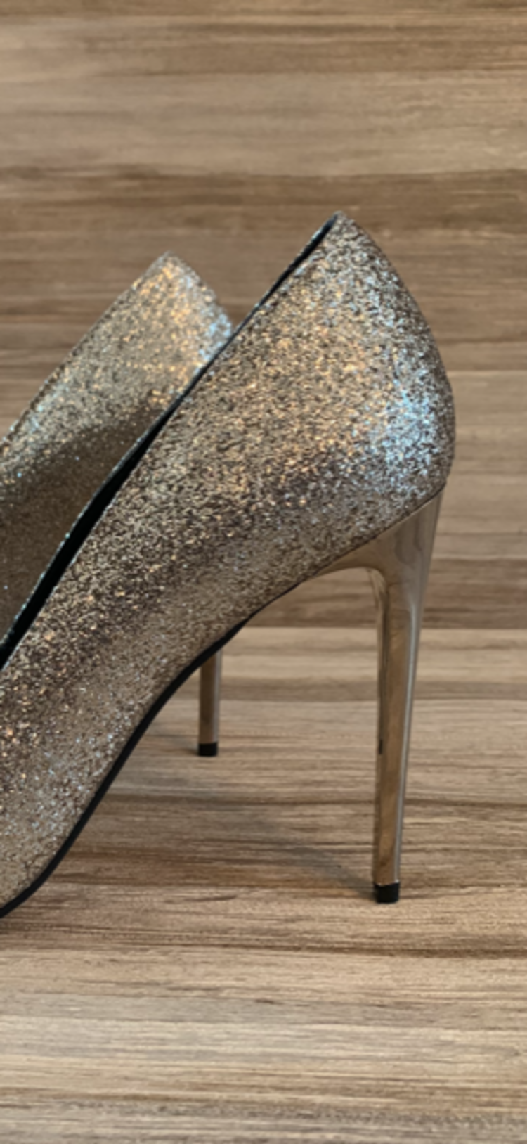 LISA GLITTER STILETTO GOLD
