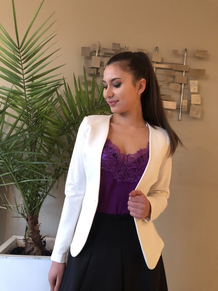 FRANKY BLAZER WHITE