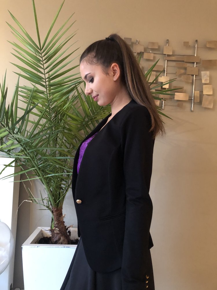 FRANKY BLAZER/VEST ZWART