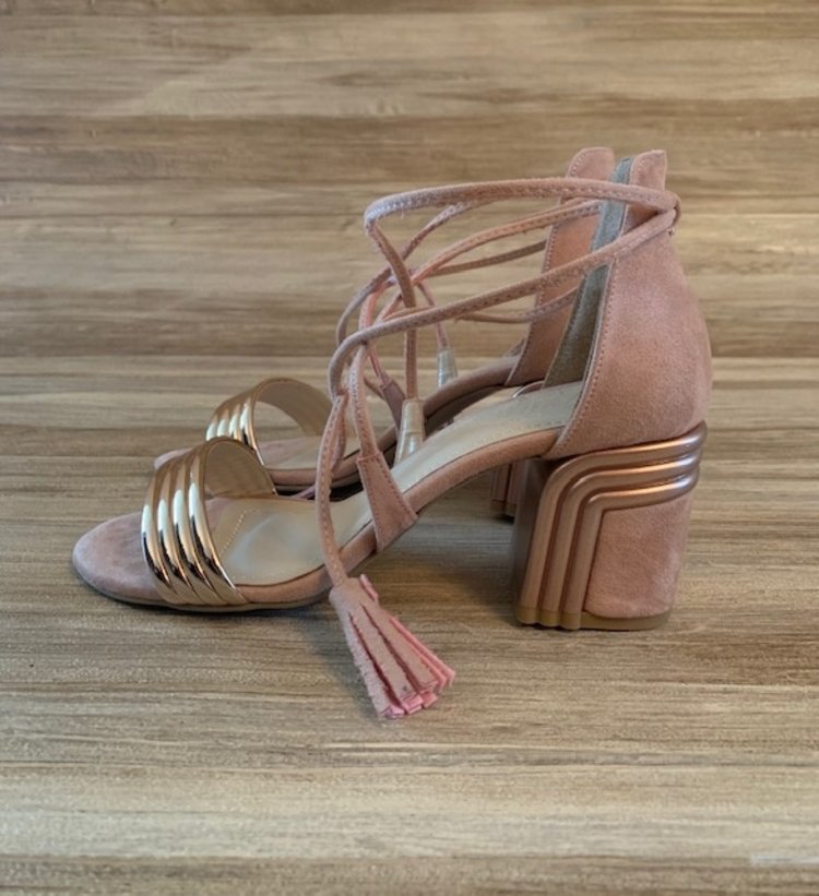 LENKA HEELED SANDALS ROZE