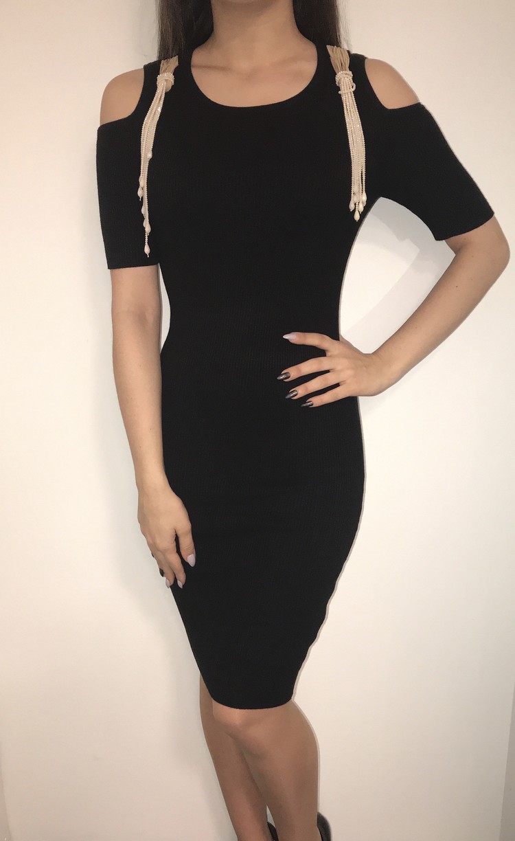 ZOE  DRESS BLACK