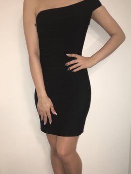MELLU DRESS BLACK