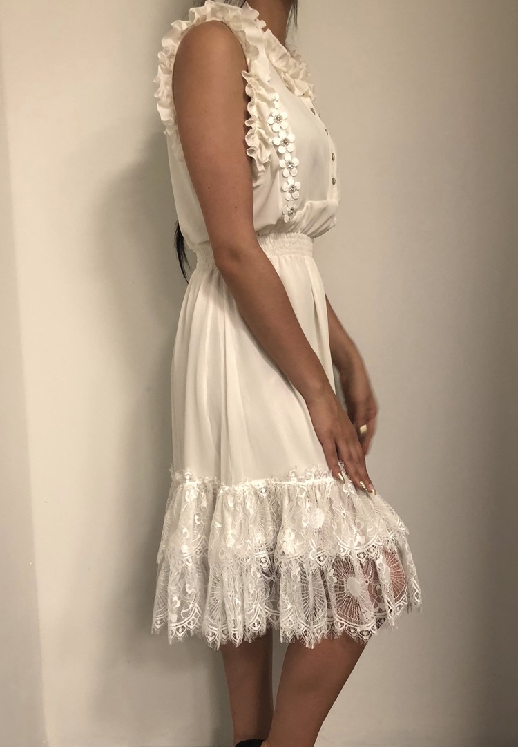 JASMIJN  DRESS WHITE